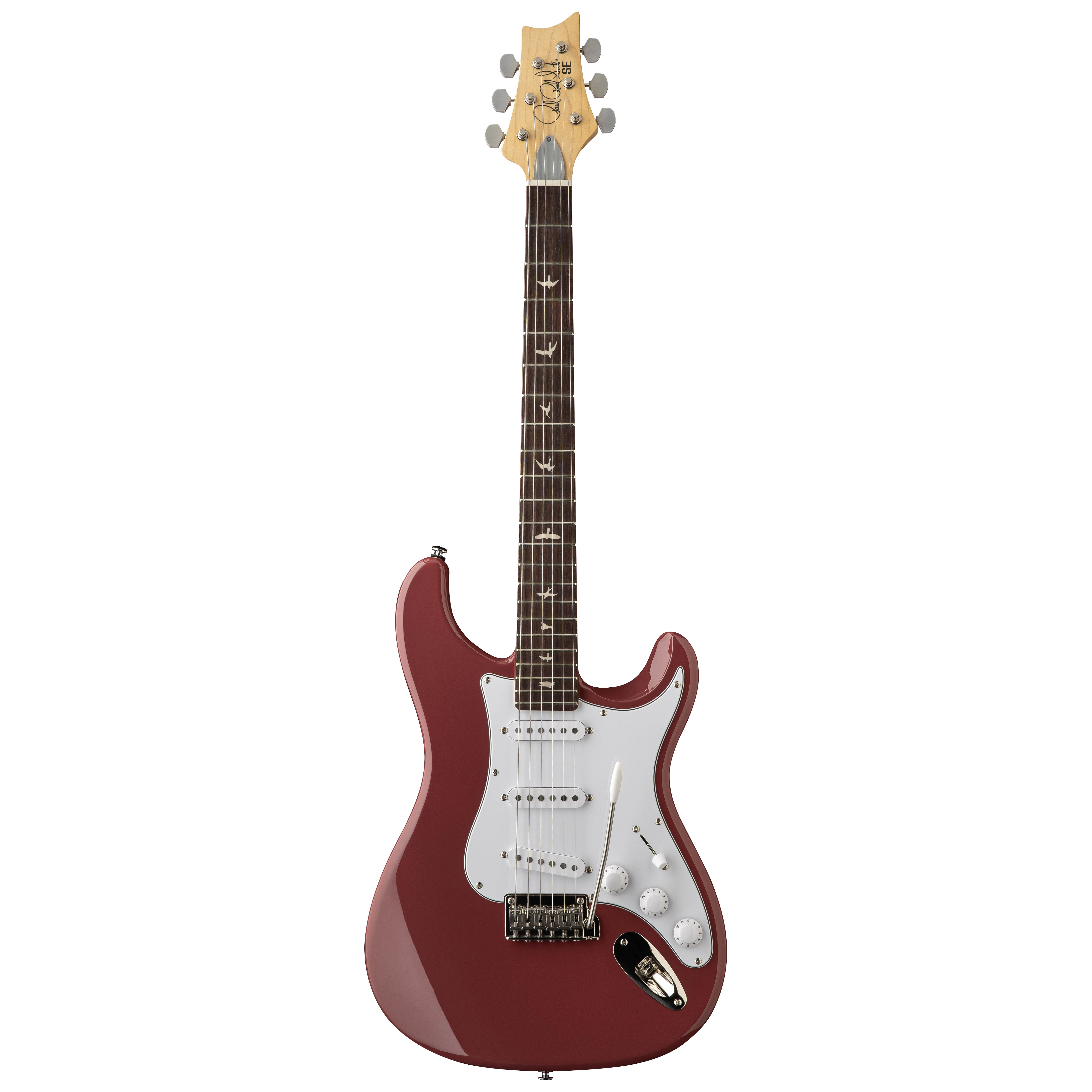 PRS SE Silver Sky Derby Red