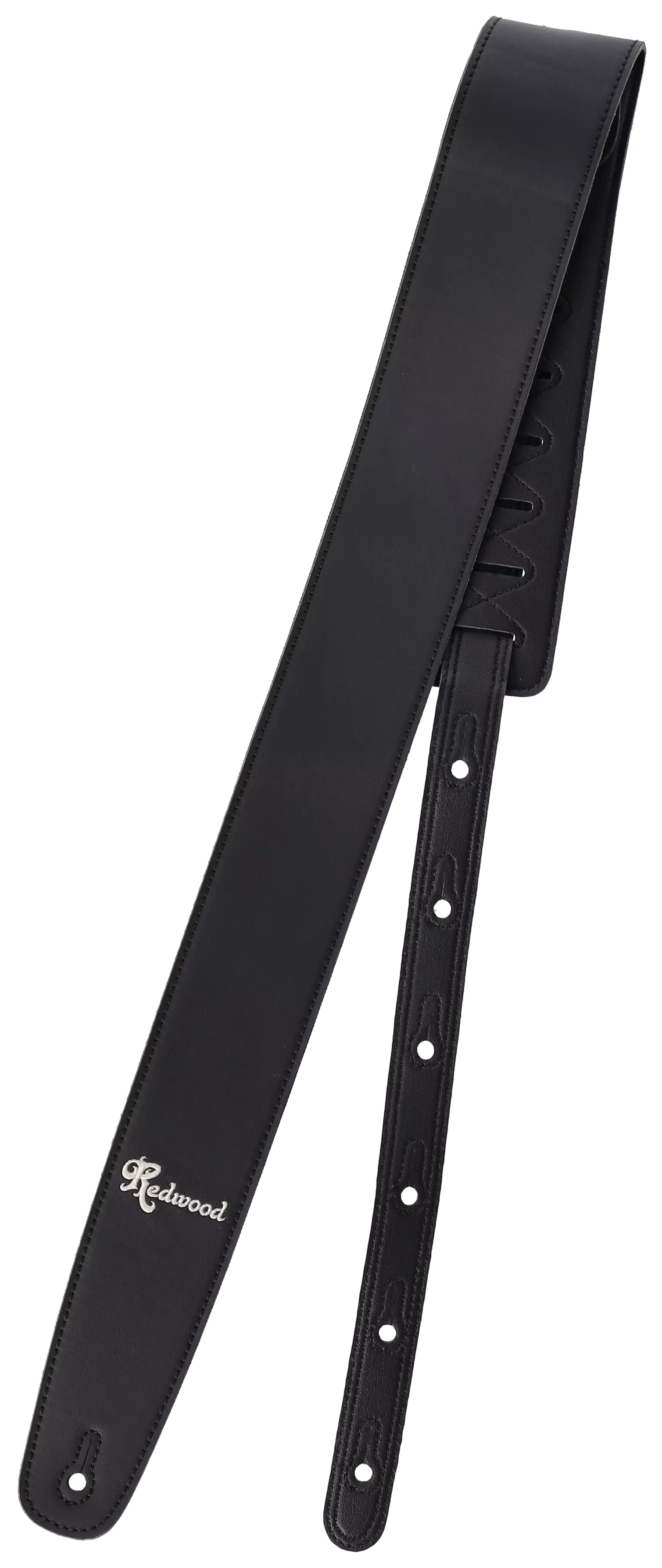Redwood Guitar Strap Non-Leather Regular - Black