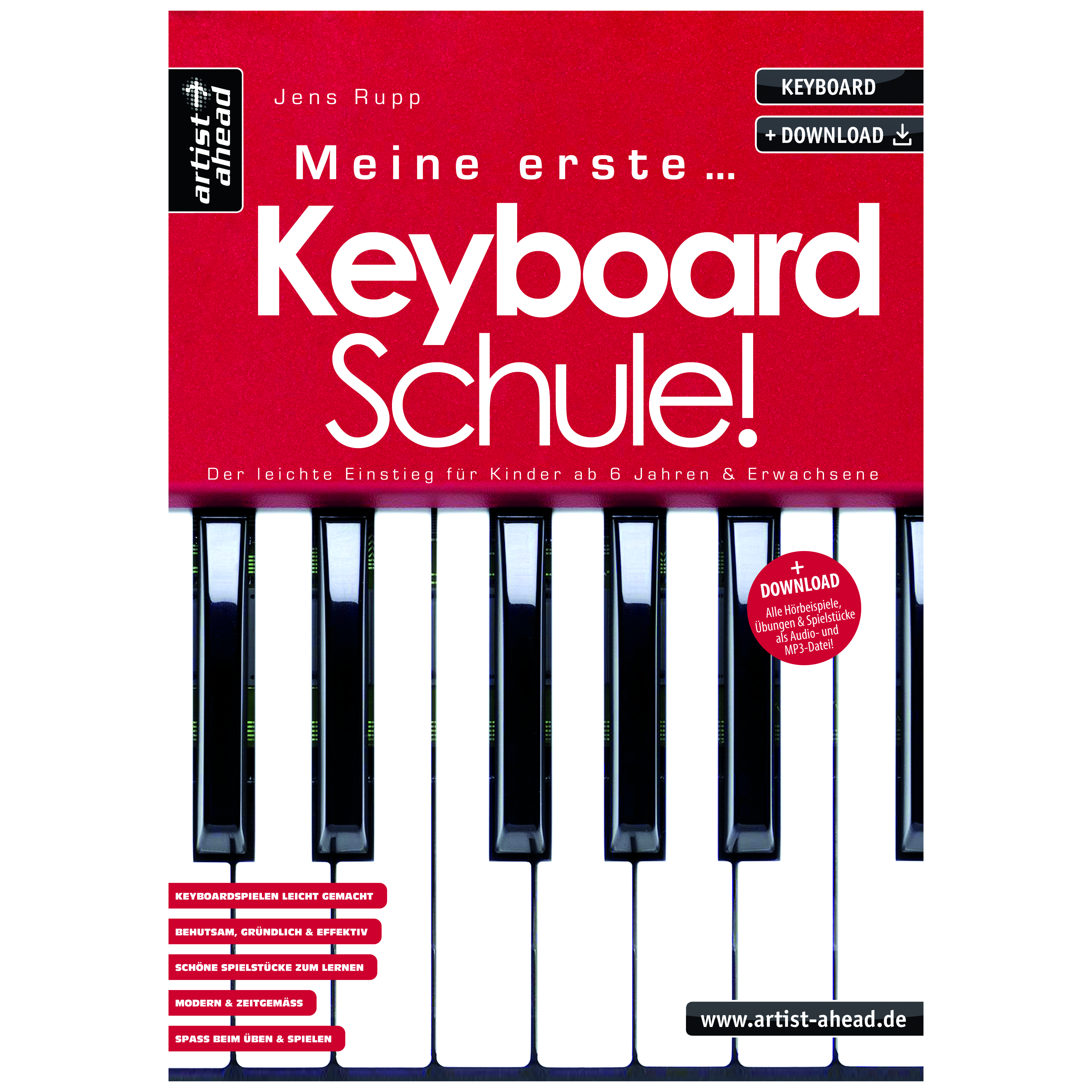 Artist Ahead Meine erste Keyboardschule! - Jens Rupp