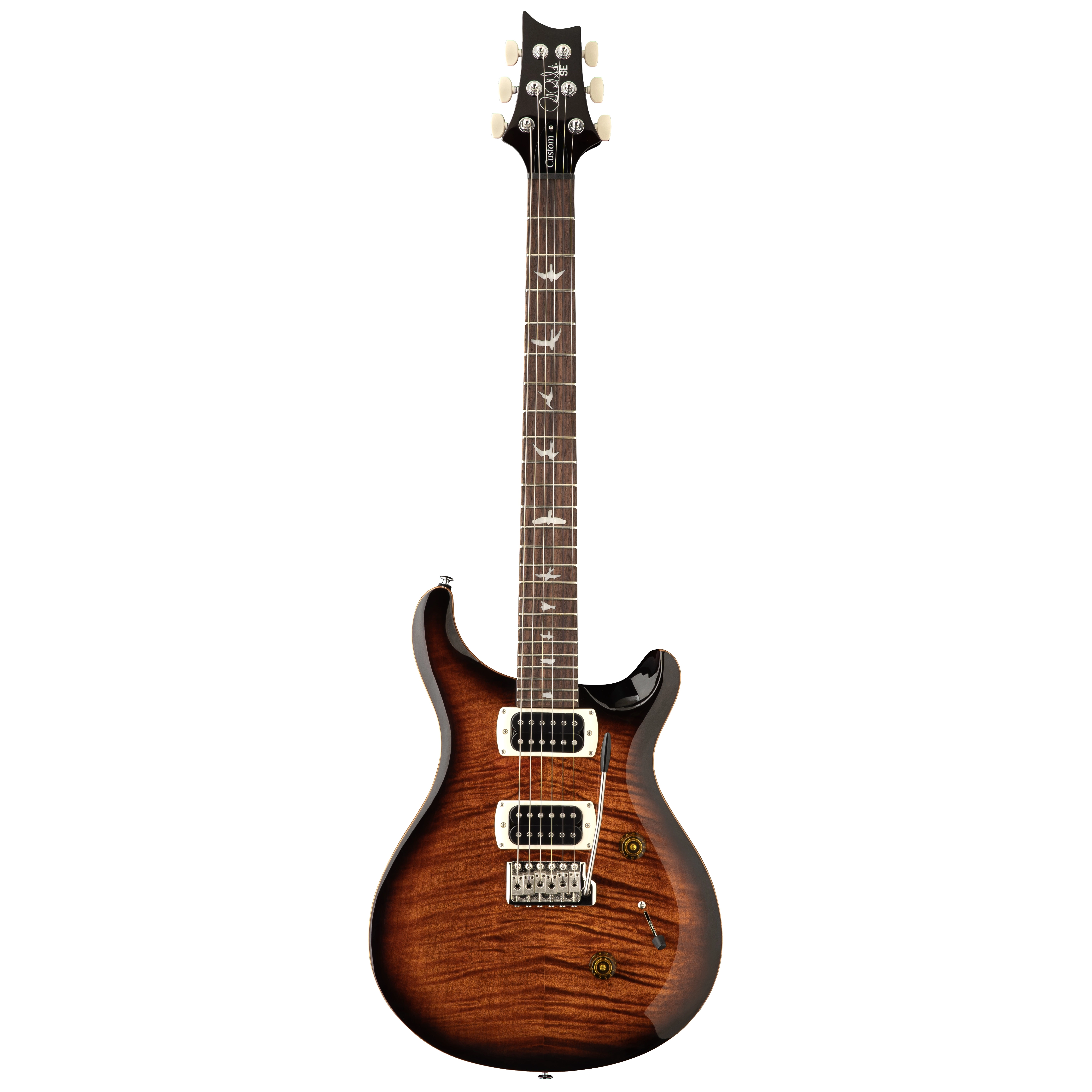PRS SE Custom 24 Black Gold Sunburst