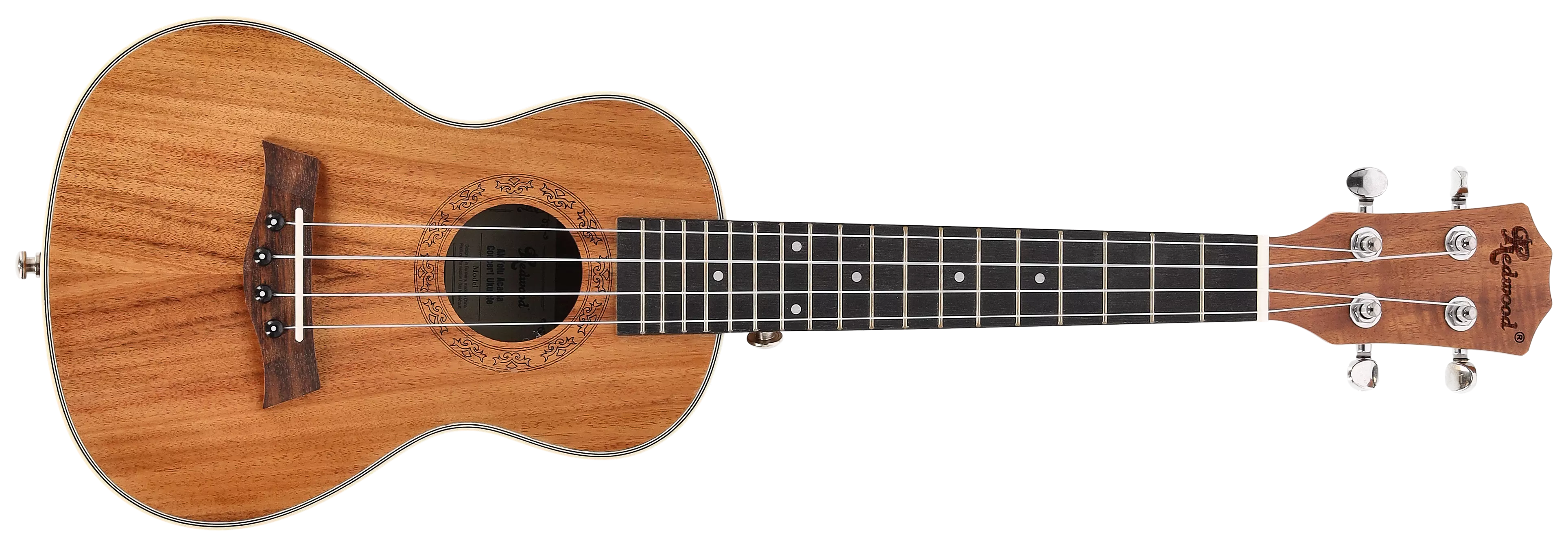 Redwood Aka'olu Concert Ukulele Aka'olu Acacia 1