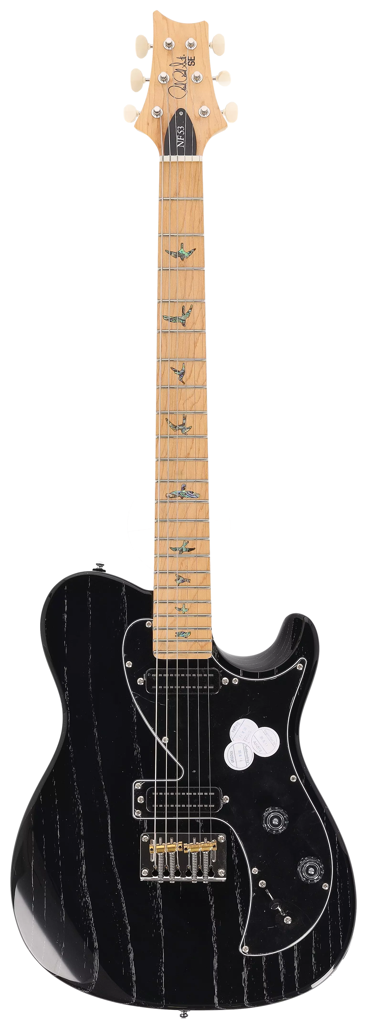 PRS SE NF 53 Black Doghair