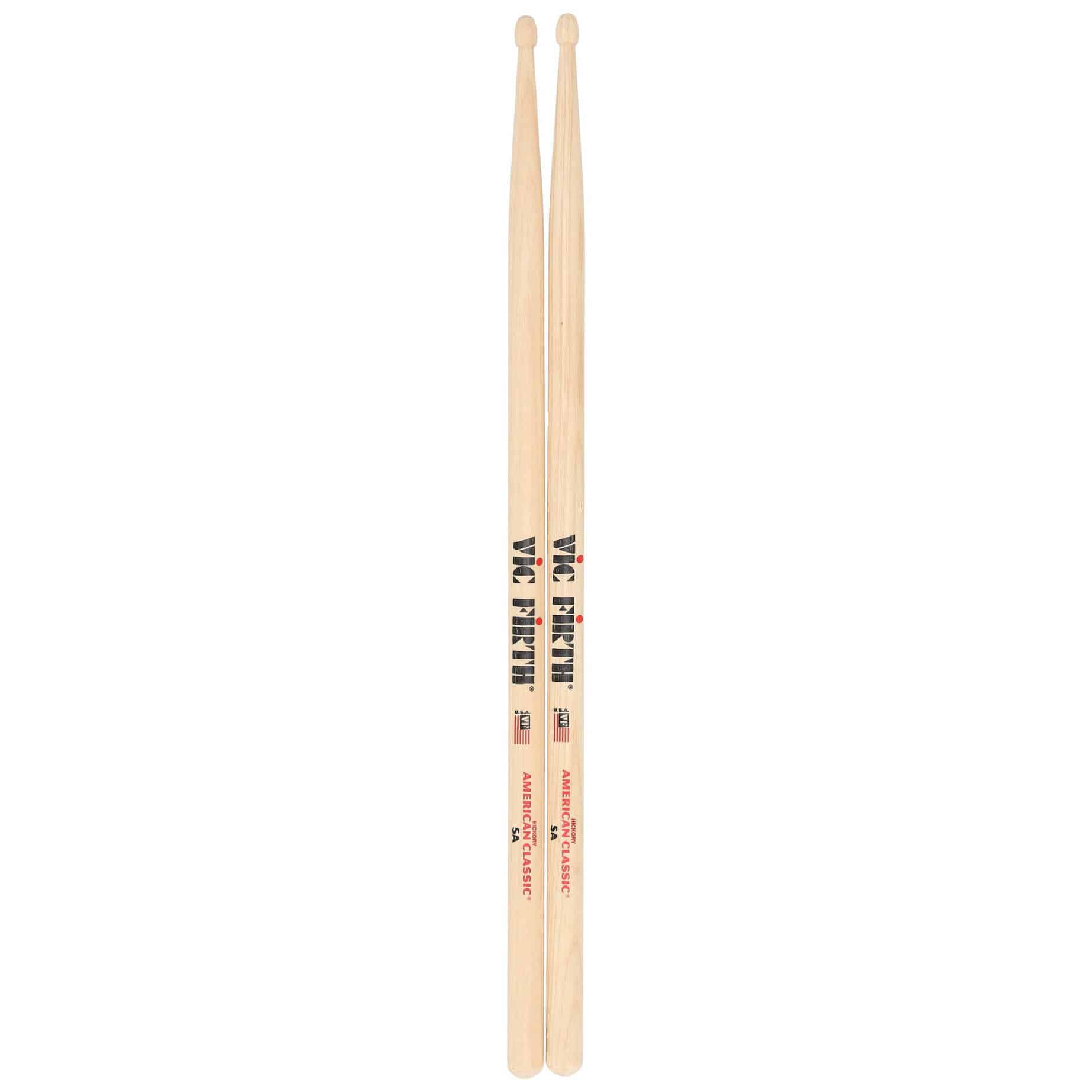 Vic Firth 5A - American Classic - Hickory - Wood Tip