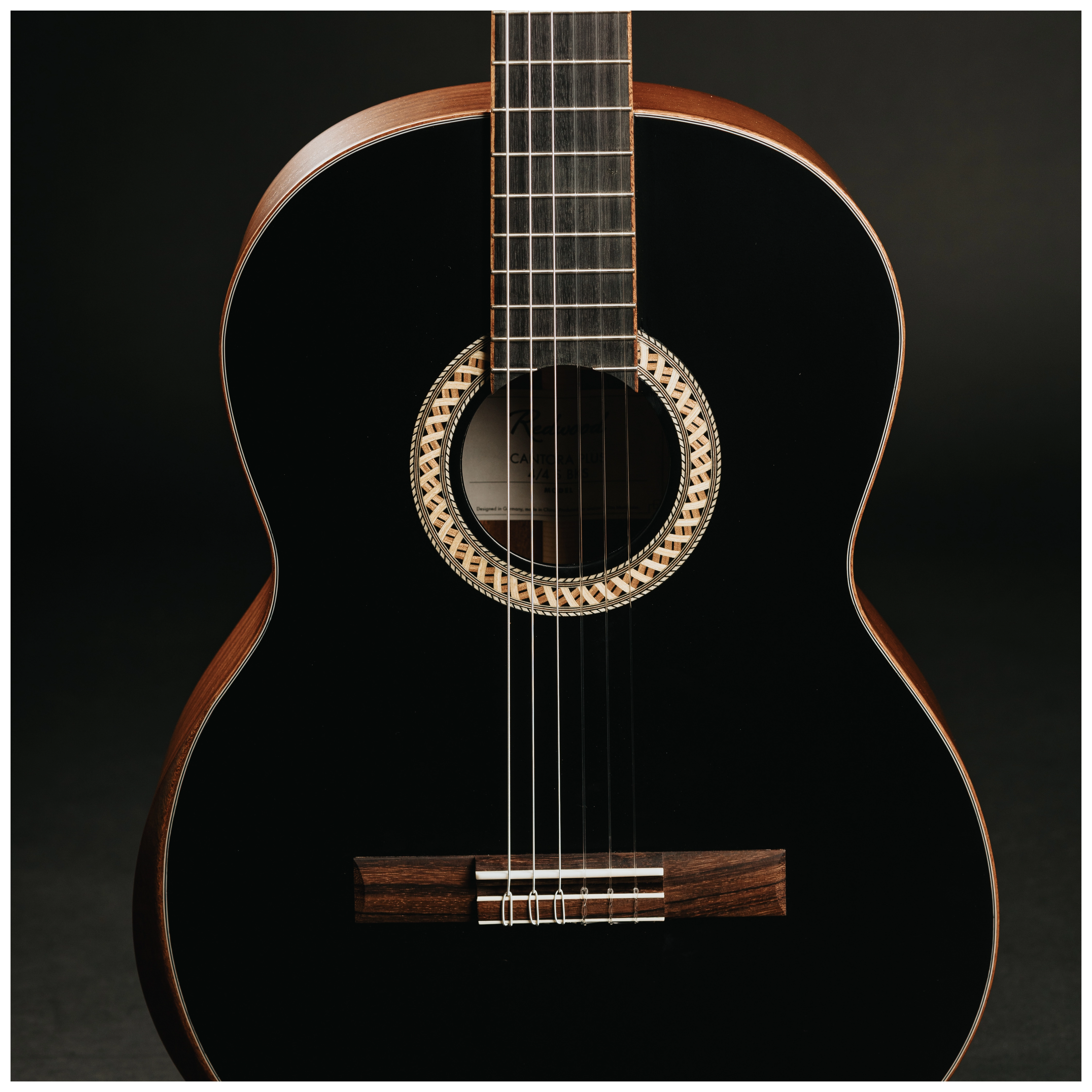 Redwood Cantora Plus 4/4 SM Satin Black 22