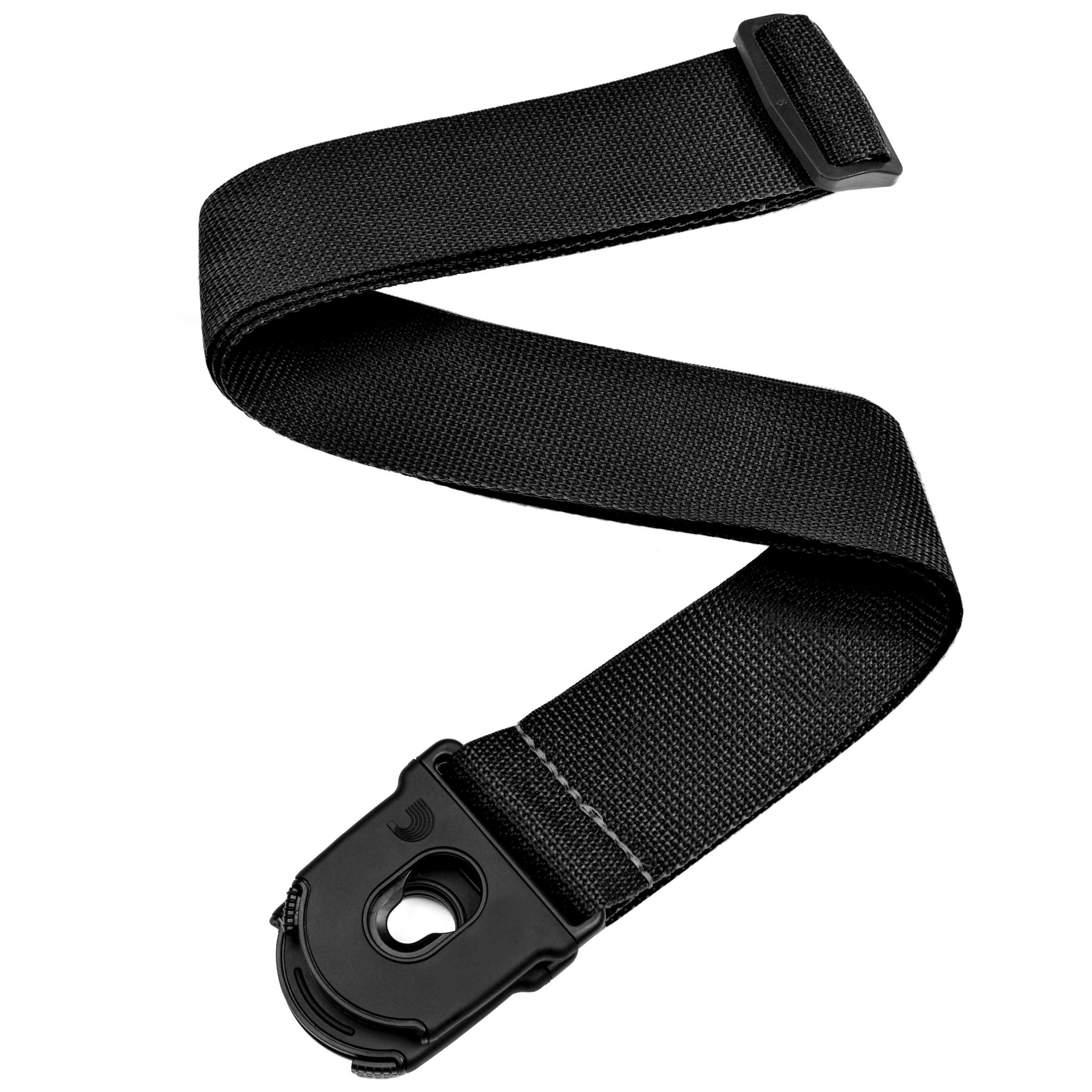 D’Addario - D’Addario Gitarrengurt - Poly Pro, Planet Lock, Black