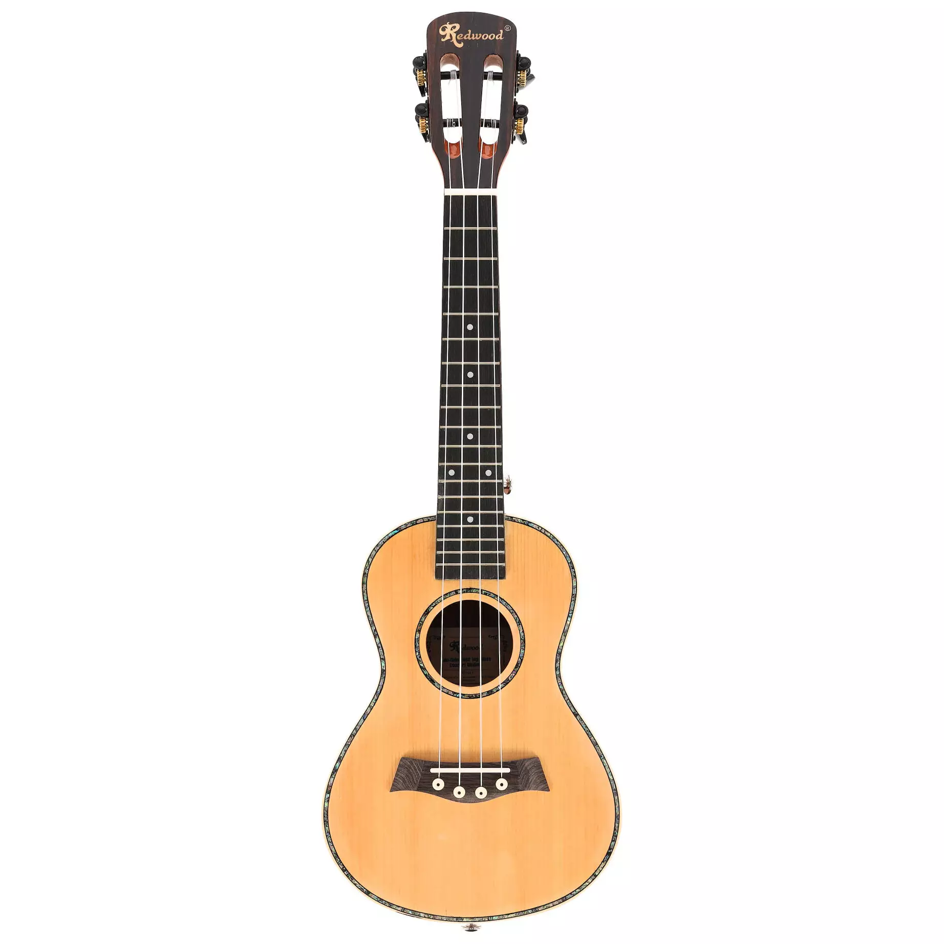 Redwood Halo-Halo Concert Ukulele Solid Top Gloss
