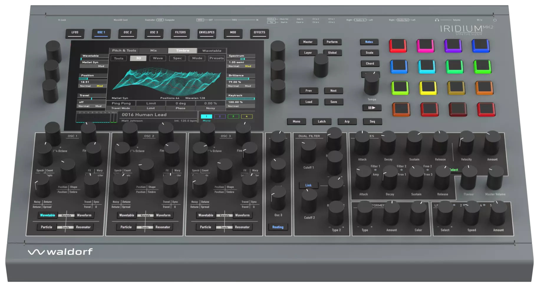 Waldorf Iridium Desktop MK2 5